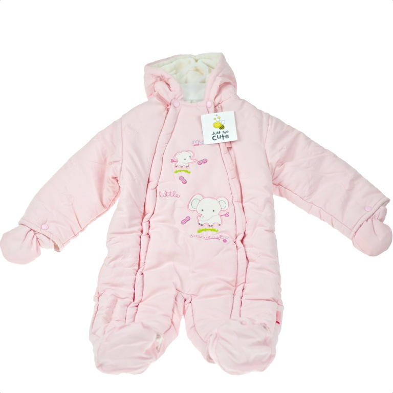 DDY Baby Schneeanzug mit Kapuze Warm Strampler Overall Winter Onesies 3-6 Monate Outfits Oberbekleidung f/ür Baby Junge M/ädchen