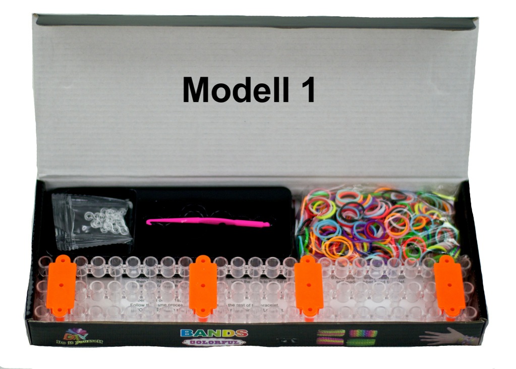 Loom Bands Mega XL Starter Set Bracelet Web Frame Jumbo Box Rubber ...